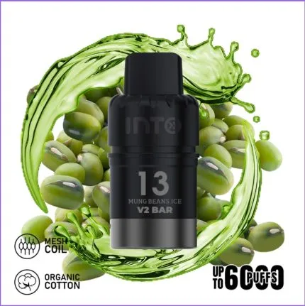 INTO V2 (Compatible IGET Bar Plus) Mung Beans Ice - LocalCigSupplies Australia