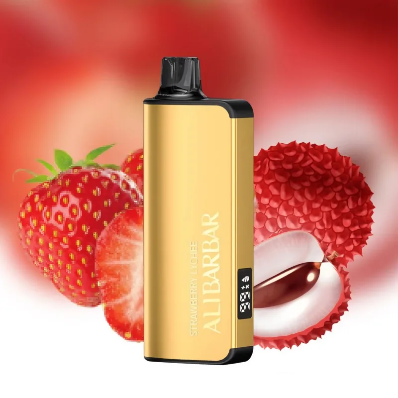 Alibarbar INGOT 9000 Strawberry Lychee - LocalCigSupplies Australia