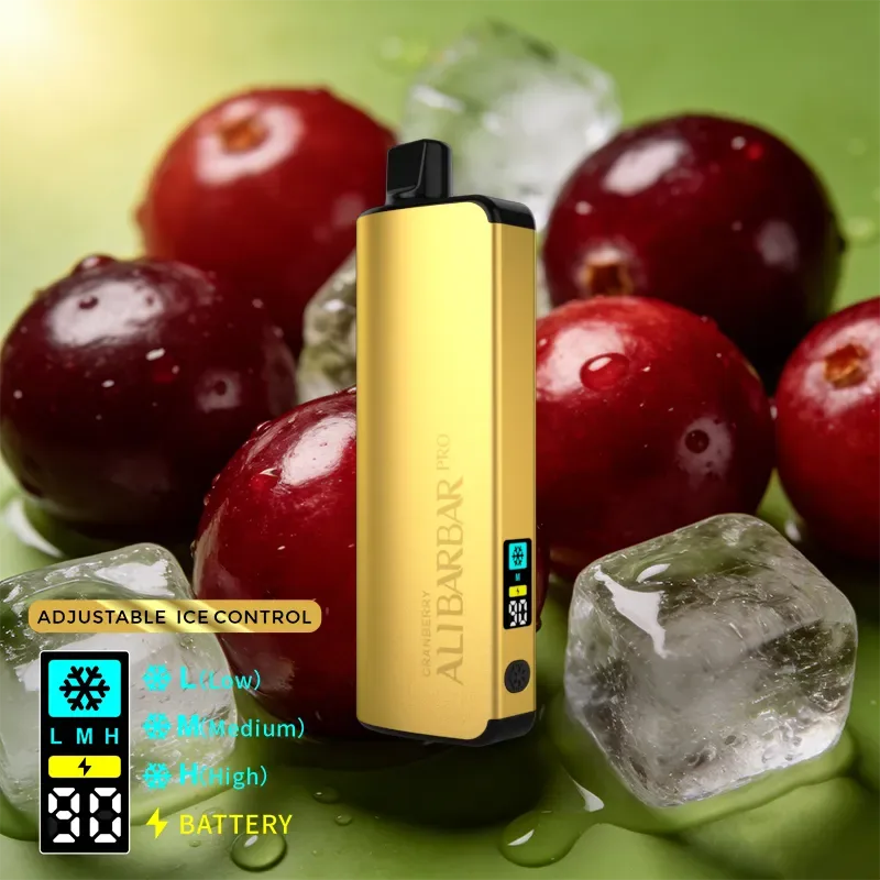 Alibarbar Pro 12000 Ice Adjust Cranberry alibarbar vape australia reviews