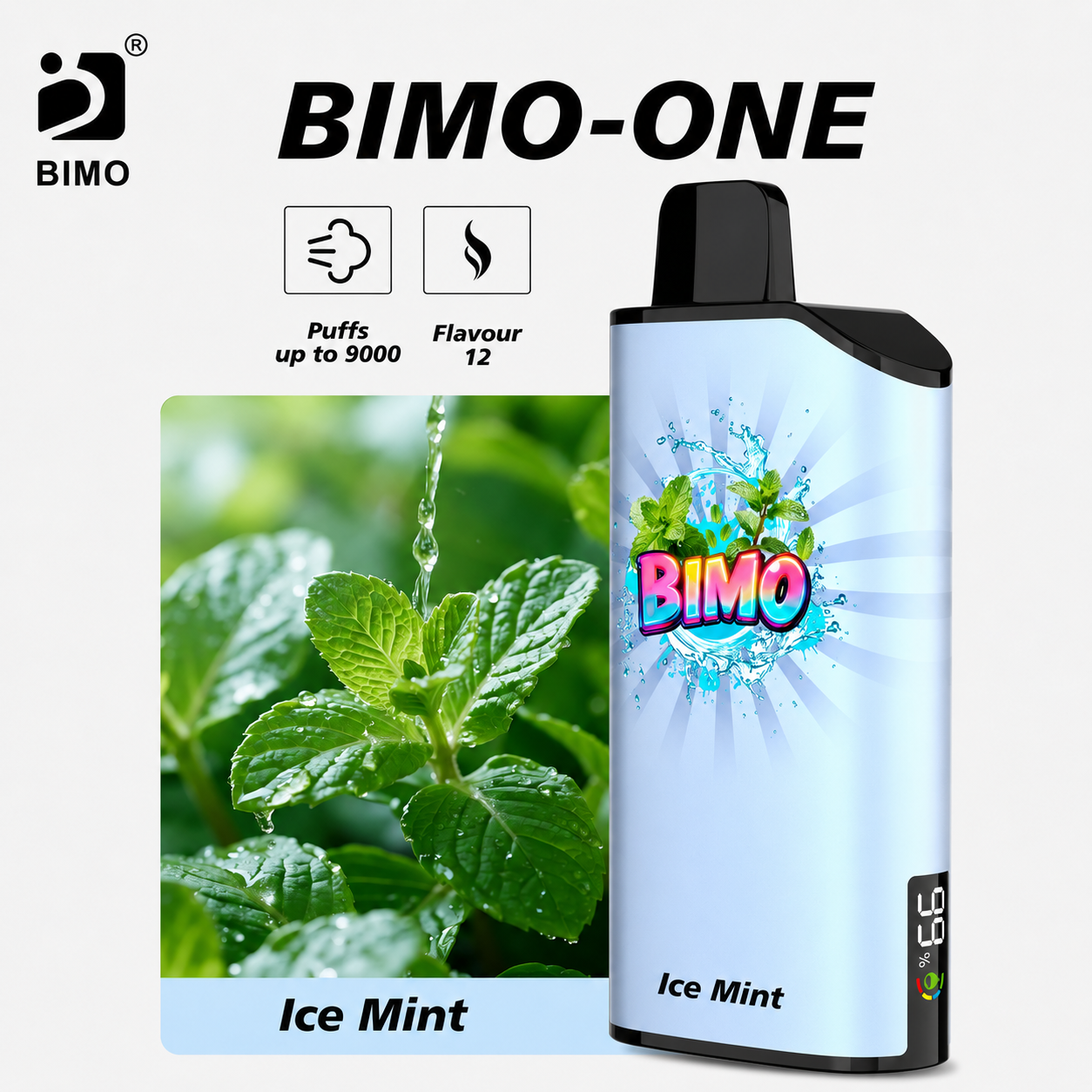 9990fbed-f174-4700-9908-6c6c5c2e0c9a BIMO ONE 9000 Ice Mint