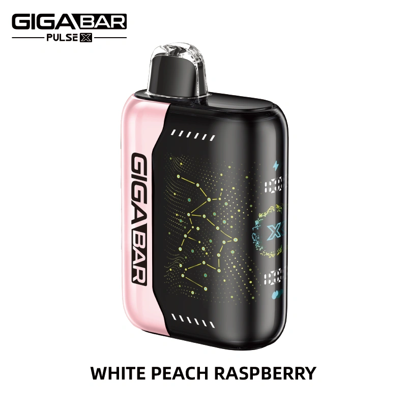 GIGA BAR 25000 White Peach Raspberry